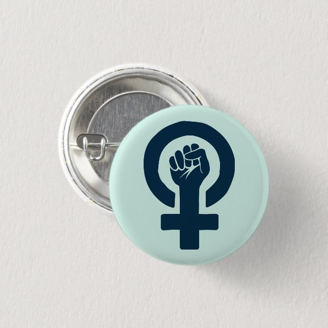 Equal Rights for Women 3 Cm Round Badge (Front & Back)