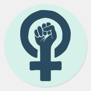 Equal Rights for Women Classic Round Sticker