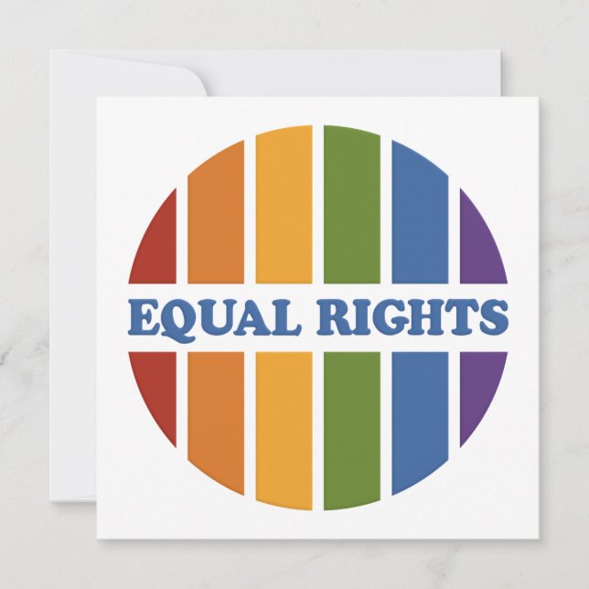 Equal Rights invitation (Front)