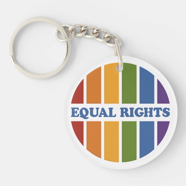 Equal Rights key chain (Front)