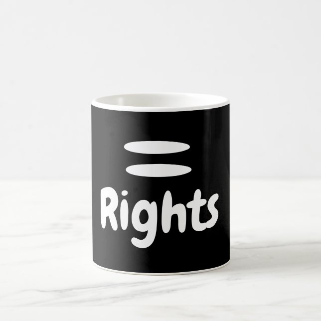 Equal Rights Logo Coffee Mug (Center)