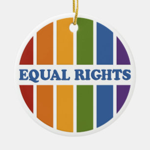 Equal Rights ornaments