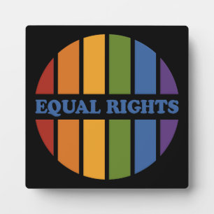 Equal Rights plaque