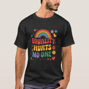 Equal Rights Rainbow LGBT Pride - Gay Ally LGBTQ P T-Shirt