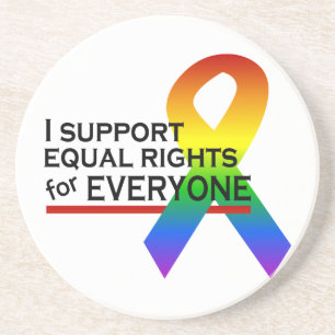 Equal Rights Supporter coaster