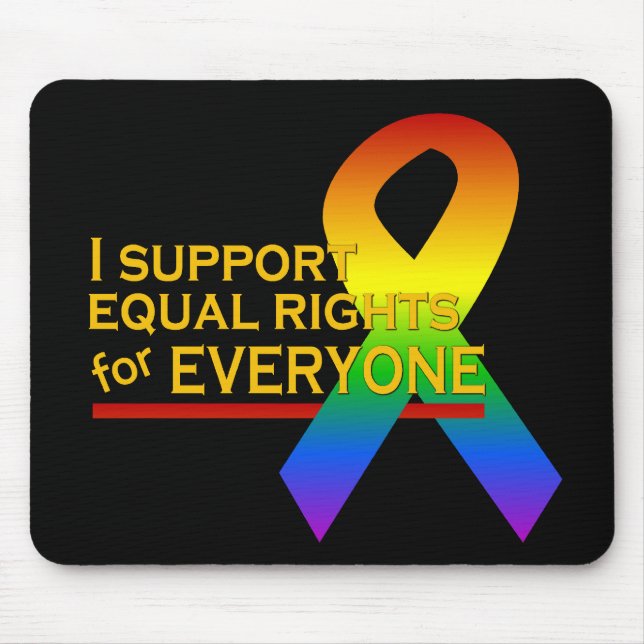 Equal Rights Supporter mousepad (Front)