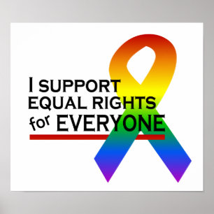 Equal Rights Supporter poster
