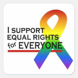 Equal Rights Supporter stickers