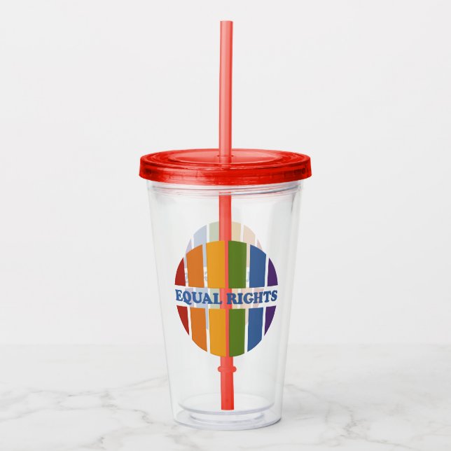 Equal Rights tumblers (Front)