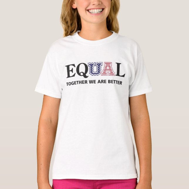 Equal UA Flag Shirt (Front)