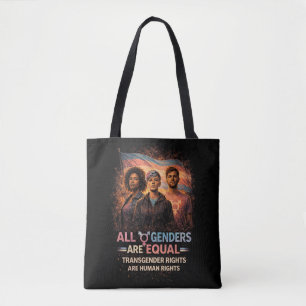 Equal Under Every Flag Tote Bag