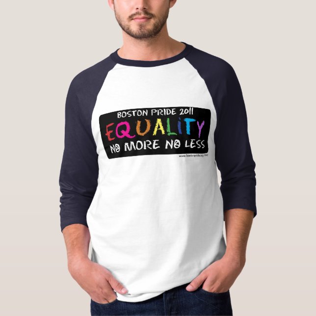 Equality 3/4 Raglan T-Shirt (Front)
