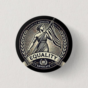 Equality Advocate Justice Button