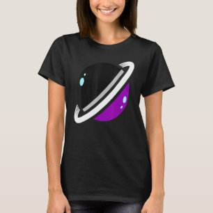 Equality Asexuality Saturn Ace Pride Lgbt Queer As T-Shirt