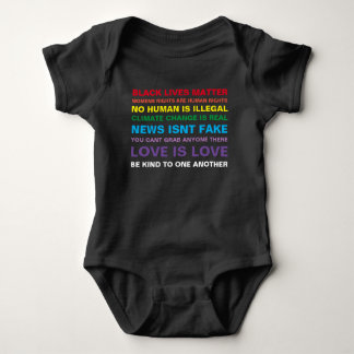 equality  black lives matter pride baby shirt
