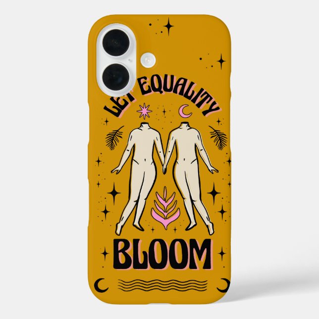 Equality Bloom – Artistic Empowerment Case-Mate iPhone Case (Back)