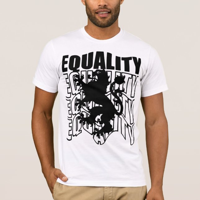 Equality Bold Graphic T-Shirt (Front)