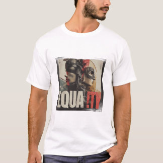 EQUALITY – Bold Gritty Protest Art Poster T-Shirt