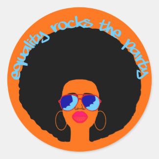 Equality Classic Round Sticker