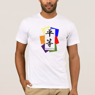 Equality Colour Blocks and Kanji T-Shirt