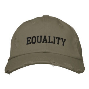 EQUALITY EMBROIDERED HAT