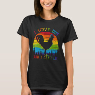 Equality Gay Pride Rainbow Lgbtq I Love Big & I Ca T-Shirt