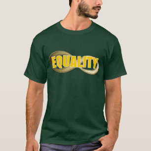 Equality - Gold Infinity - Neurodivergent Rebel T T-Shirt