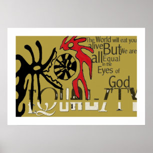 Equality Graphic DesignPoster Poster