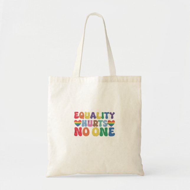 Equality Hurts No One LGBT Human Right  Tote Bag (Front)
