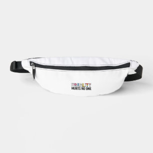 Equality Hurts No One Vintage Pride Shirt Design_1 Bum Bags