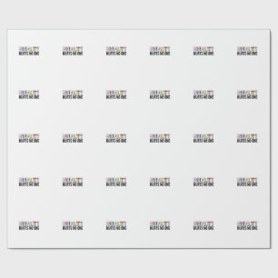 Equality Hurts No One Vintage Pride Shirt Design_1 Wrapping Paper
