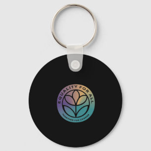 Equality I See A Strong Woman Sticker Key Ring