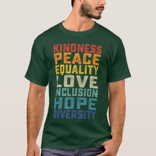 Equality Inclusion Diversity Human Rights T-Shirt