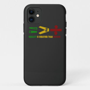 equality is greater than division iPhone 11 case