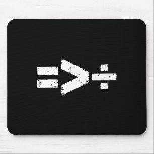 Equality Is Greater Than Division Equal Rights Mat Mouse Pad