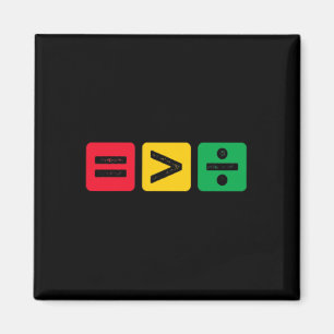 Equality Is Greater Than Division Juneteenth 1865 Magnet