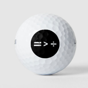 Equality Is Greater Than DivisionSocial Justice Golf Balls