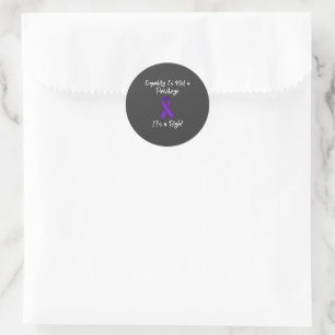 Equality is not a privilege it’s a right, feminism classic round sticker