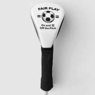 Equality Kickoff: Fair Play On and Off the Pitch Golf Head Cover