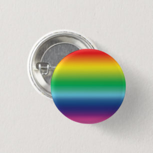 Equality lgbtq rainbow gay pride flag colours - 3 cm round badge