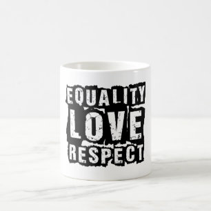 Equality Love and Respect Pride Month Coffee Mug