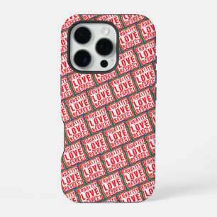 Equality Love and Respect Pride Month iPhone 16 Pro Case