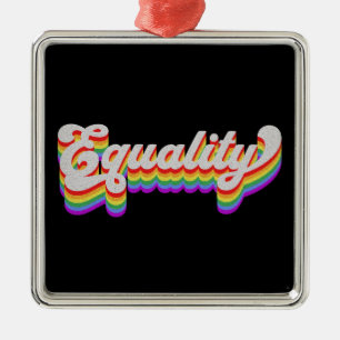 Equality Metal Ornament