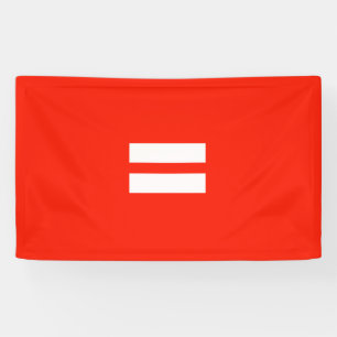 Equality Pride Flag Banner