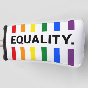 Equality Pride Rainbow Putter Head Cover
