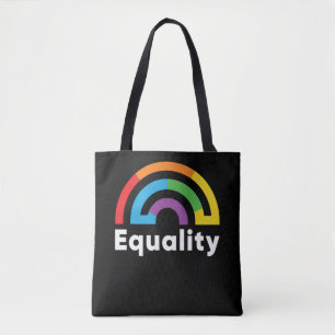 Equality Rainbow LGBT (2) Tote Bag