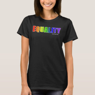 Equality - Rainbow Pride - Neurodivergent Rebel T- T-Shirt