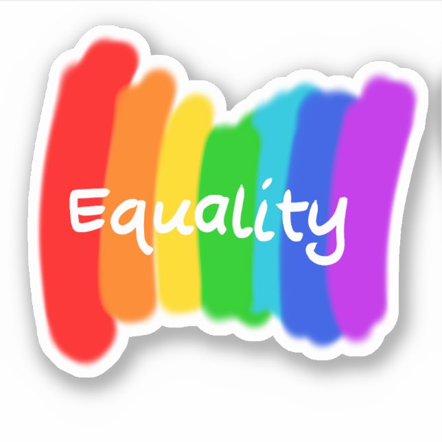 “Equality” Rainbow Text (Front)