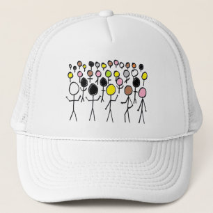 Equality Stickmen Trucker Hat