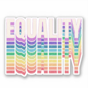 Equality text design